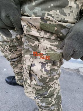 Зимові штани ЗСУ піксель. Штани військові зимові на флісі 56 розмір