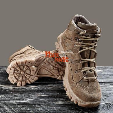 Облегченные ботинки для военных спецподразделений женские мужские коричневые койот 36-46 размер