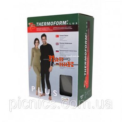 Термобелье женское HZT 12-003 Thermoform серое, бежевое 38, Турция, Серый