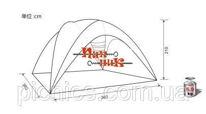 Тент шатер летний пляжный King Camp Superior KT 3084